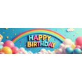thumbnail image 5 of LUUFILx Happy Birthday Banner Backdrop Decoration Party Supplies Cupcake Background Photography Props Colorful Fireworks Festive Event Decor Celebration, 5 of 9