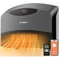 thumbnail image 1 of Calentador de pared inteligente GiveBest con control remoto WiFi de 1500 W, color gris, 1 of 8