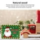 thumbnail image 5 of Casa De Navidad Tablones De Madera Letreros Decorativos Ecológico Papá Noel Arte De La Pared Decoración Fácil De Instalar Decoración De La Pared Colgante De Alta Durable Advancent HA027932-01, 5 of 7