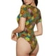 thumbnail image 2 of Fotbe Colorful Circle Body de Mujer con Cuello Redondo y Mangas Cortas, Sin Mangas Ajustado, Suave, Cómodo y Básico-Large, 2 of 7