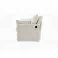 thumbnail image 3 of 3-in-1 Corduroy Convertible Sofa Bed with Side Storage & USB - 73.6inch, 3 of 10