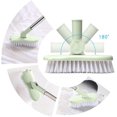 thumbnail image 4 of Floor Scrubbing Brush 47.2 inch with Adjustable Long Handle & Detachable 180° Rotatable Head(Green), 4 of 5