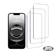 3-PACK Qixxronics iPhone 16e Screen Protector Tempered Glass Screen Protector for iPhone 16e, Bubble Free