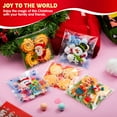 thumbnail image 2 of Joyfy 300 Pcs Christmas Cookie Bags Self-adhesive Candy Bags Plastic Cellophane Treat Bags for Holiday Treats, Christmas Party Favors Supplies, Cute Christmas Cello Gift Bags, Xmas Goodie Bags, 2 of 8