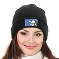 thumbnail image 4 of Pochacco Winter Beanie Hats for Men Women, Warm Cozy Knitted Cuffed Skull Cap, 4 of 8