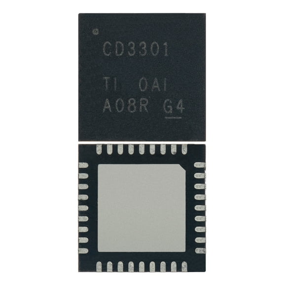Replacement Power IC Compatible With MacBooks (TI: CD3301RHHR / CD3301: QFN-36 Pin)