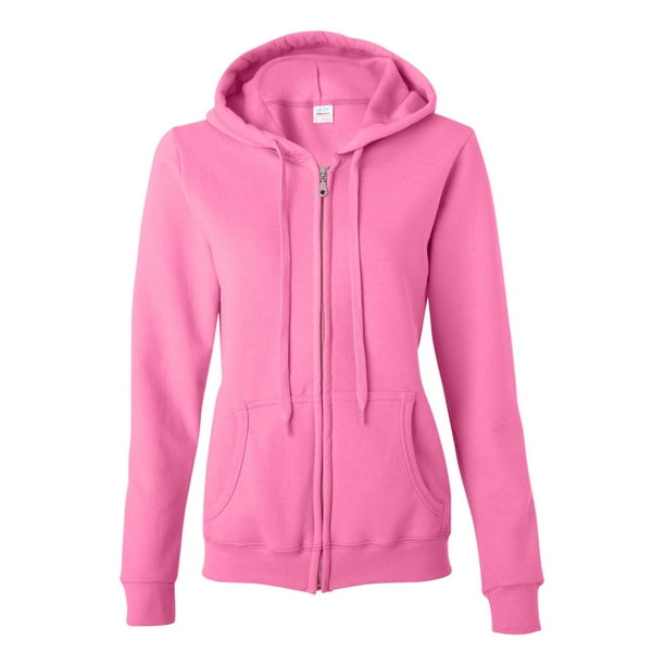 Gildan - Gildan - Pink Women - Heavy Blend™ Women’s Full-Zip Hooded ...