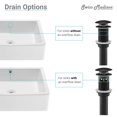 thumbnail image 4 of Swiss Madison SM-PD23B Sink Drain, Black, 4 of 4