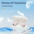 thumbnail image 2 of Auriculares inalámbricos intrauditivos compatibles con Bluetooth, prácticos para estudiantes, niñas y mujeres, 2 of 5