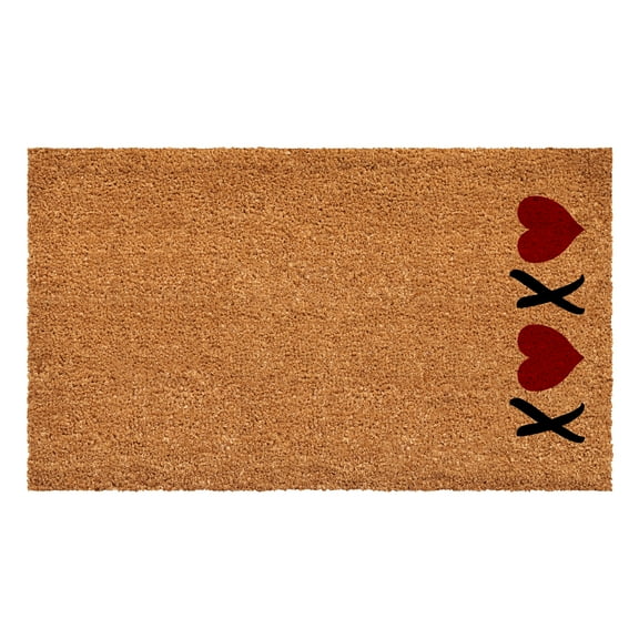 Calloway Mills 108742448 Vertical XOXO Doormat, 24" x 48"