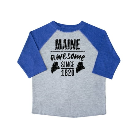 

Inktastic Maine Awesome Since 1820 Gift Toddler Boy or Toddler Girl T-Shirt