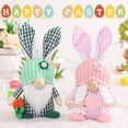 thumbnail image 4 of Easter Gnomes Decorations - 1 PCS Plush Bunny Handmade Swedish Doll Rabbit Gifts for Home Spring Decor Summer Gnome, Household Ornaments, 4 of 4