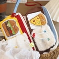 thumbnail image 4 of Cute Burger Large Capacity Pen Case Pencil Case, Pencil Pouch, Pencil Case Aesthetic Aesthetic Supply for Girls Adults Cute School Supplies for Craft Hobby Art Supplies Journaling Stationery Sticker, 4 of 6