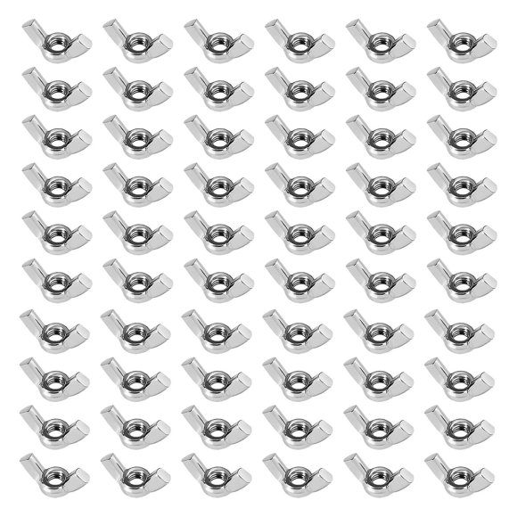 M6 Wing Nut Wing Nuts Metric Female Stainless Steel Wing Nut For Diy Fasteners 80 Pieces