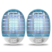 SEVERINO Indoor Bug Zapper, Mosquito Killer Electronic Insect Killer Fly Trap, Mosquito Zapper with Blue Lights for Home, Kitchen, Bedroom, Baby Room, Office (2 Packs)