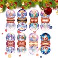 thumbnail image 2 of Tarjetas de felicitación JShteea Hechas A Mano DIY con pintura diamantes juego Navidad X 8 Piezas, 2 of 8