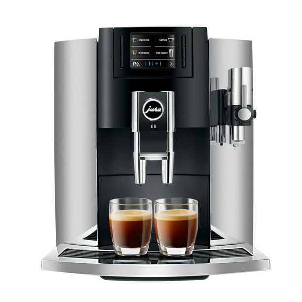 opvolger hartstochtelijk Begrijpen Jura E8 Fully Automatic Espresso Machine | Chrome - Walmart.com
