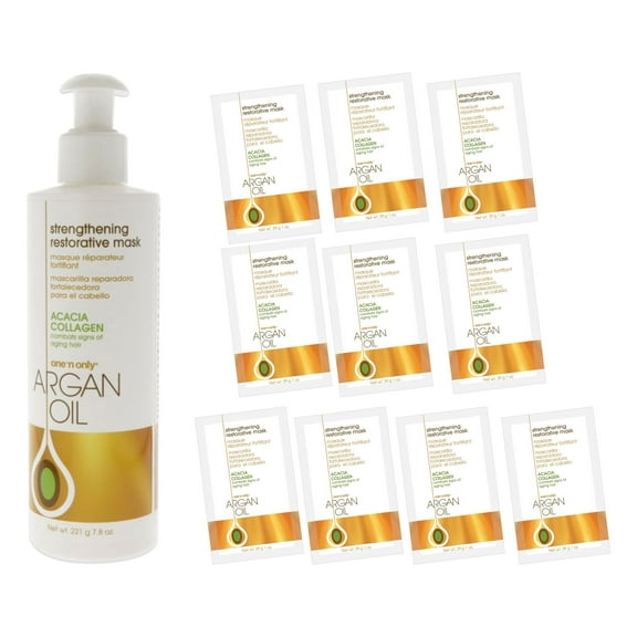 ONE N ONLY - Argan Oil - Strengthening Restorative Mask 7.8oz   10 Pack