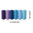 thumbnail image 2 of HLONK Stock-Up Essentials Sewing Thread 36 Colors Sewing Industrial Machine And Hand Stitching Cotton Sewing Thread (6 Color/pack), 2 of 6