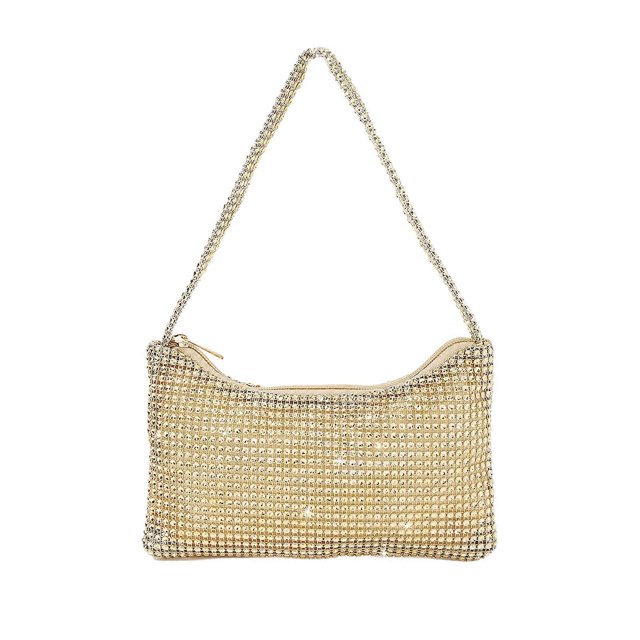 Bolsos de hombro con purpurina para mujer, elegantes y encantadores bolsos para banquetes y fiestas.