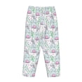 thumbnail image 5 of Goofa Rabbit Back View Printed Soft Pajama Pants for Women, Wide Leg Comfy Casual Lounge Yoga Pants-XX-Large, 5 of 9