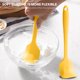 thumbnail image 3 of Espátula de silicona grande: silicona flexible resistente al calor para mezclar, revolver, cocinar, raspar, hornear, espátula, esparcidor sin costuras para utensilios de cocina antiadherentes, 3 of 6