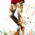 thumbnail image 1 of WILLBEST Pantalones de Yoga Con Estampado Floral de Pascua Para Mujer, Leggings Elásticos y Cómodos Para Hacer Ejercicio y Hacer Ejercicio de Forma Informal. Grande, 1 of 4