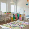 thumbnail image 2 of LR Resources WHIMS81281GBE5070 Whimsical Fairytale Indoor Rectangle Area Rug - Green & Blue, 2 of 5
