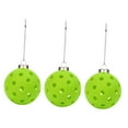 thumbnail image 4 of yotijay 3Pcs Pickleball Ornament Set Bag Keychain Christmas Tree Hanging Decorations for Green, 4 of 9