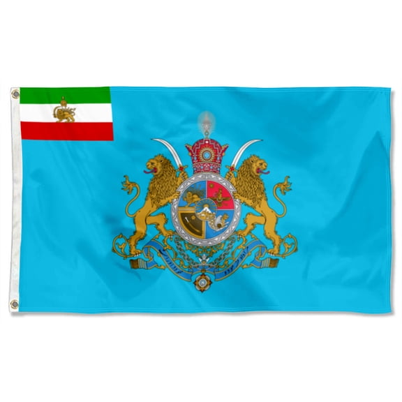 Persia Pahlavi Dynasty Flag Shahanshah Polyester 3x5 FT banner