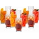 thumbnail image 1 of Juego de 12 Vasos de Cristal Bluelander, 11 Oz (350 ml), Diseño Lineas, 1 of 5