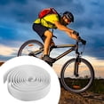 thumbnail image 3 of Road Bike Bicycle Cork Handlebar Bar Grip Wrap Tape + 2 Bar Plugs-White,1 x Roll Bicycle Handlebar Tape (pair) 1 x Bar Plugs (pair),White, 3 of 8