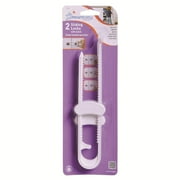 CABINET SLIDE LOCK WT 2P (Pack of 1)