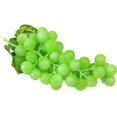 thumbnail image 3 of Bunch Lifelike Artificial Grapes Plastic Fake Fruit Food Home Decor Grape, 3 of 8