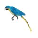 thumbnail image 2 of Artificial Feather Blue Birds Parrot Craft Taxidermy Home Art Decor Ornament, 2 of 5