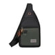 thumbnail image 2 of Bolso bandolera para hombre | Riñonera multicapa para viajes y desplazamientos | Bolso de hombro de nailon con puerto para auriculares | Organizador de objetos pequeños para uso diario masculino, 2 of 6