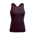 thumbnail image 7 of CRZ YOGA Butterluxe Workout Tank Tops for Women Racerback Padded Yoga Athletic Shirt with Built in Bra, 7 of 7
