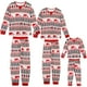 thumbnail image 1 of Conjuntos de pijamas a juego para la familia INSPIRE CHIC de 2 piezas, de manga larga, juego de regalo para fiestas ["Niños y Niñas"] XL Blanco, 1 of 5