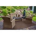 thumbnail image 6 of House Home & More Brown 0.30" Pile 6' x 10' Stain and Moisture Resistant Indoor/Outdoor, 6 of 9