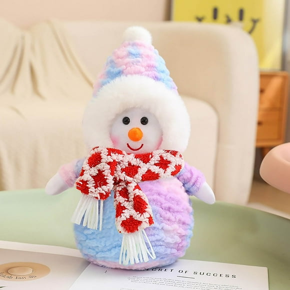 Frosty The Snowman Soft Huggable Stuffed Animal Cute Plush Toy for Toddler Boys and Girls, Gift for Kids, 13.8 Inch