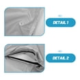 thumbnail image 3 of BESTYASH Funda Impermeable Para Motocicleta Gris Con Protección Contra El, 3 of 6