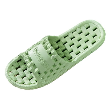 

Couples Women Shower Room Home Non Slip Breathable Massage Soft Sole Quick Drying Slipper Comfortable Flat Shoes Plush Slippers for Women