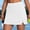 White, variant on OGLCCG Womens Skort with Built-in Shorts Summer Fashion High Waisted Mini Golf Tennis Skirt Sretch ide Slit Athletic Workout Skorts,S,Navy