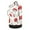 Red Mushrooms Pattern, variant on 14.5x29.3in Laundry Backpack Bag with Drawstring & Adjustable Straps Heavy-Duty Wash Bag for Travel Storage Camping Red Mushrooms Pattern