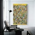 thumbnail image 3 of Simpsons Wall Hanging Painting Wall Art Canvas Paintings Posters Home Decorations 16x24inch(40x60cm), 3 of 8