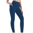 thumbnail image 2 of AherBiu Yoga Leggings with Pockets for Women Workout Gym Legging Lightweight Quick-Dry Stretchy Athletic Pants, 2 of 3
