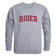 thumbnail image 1 of Rider University GameDay Crewneck T-Shirt, Heather Grey - Medium, 1 of 1