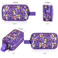 thumbnail image 2 of Neceser Vipdeal Kids para niñas, impermeable, leopardo, color morado, 2 of 5