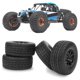 thumbnail image 4 of Neumós RC Neumérico, 4pcs ProncTico Neumós de Goma de Goma RC Prácico y Duradero, Negro para Vkar HPI HSP 1/10 RC Camión de Platón Corto 1/10 Slash 10044 Redcat, 4 of 7