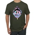 thumbnail image 2 of Wild Bobby Trippy Happy Face Men Tee, 2 of 6